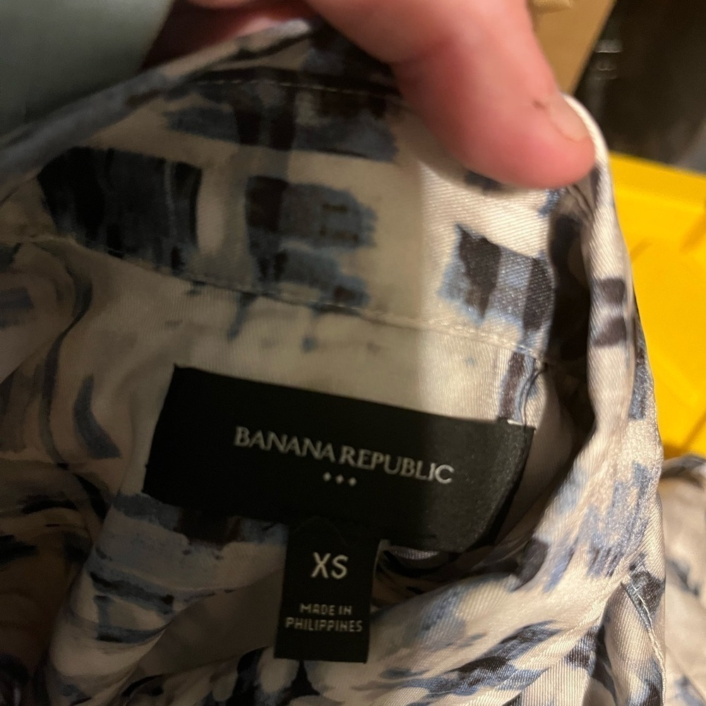 Banana Republic Monochrome Patterned Midi Dress - Picture 10 of 12